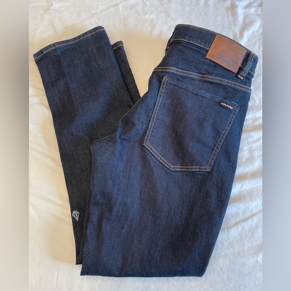 Volcom Men's Dark Blue Jeans